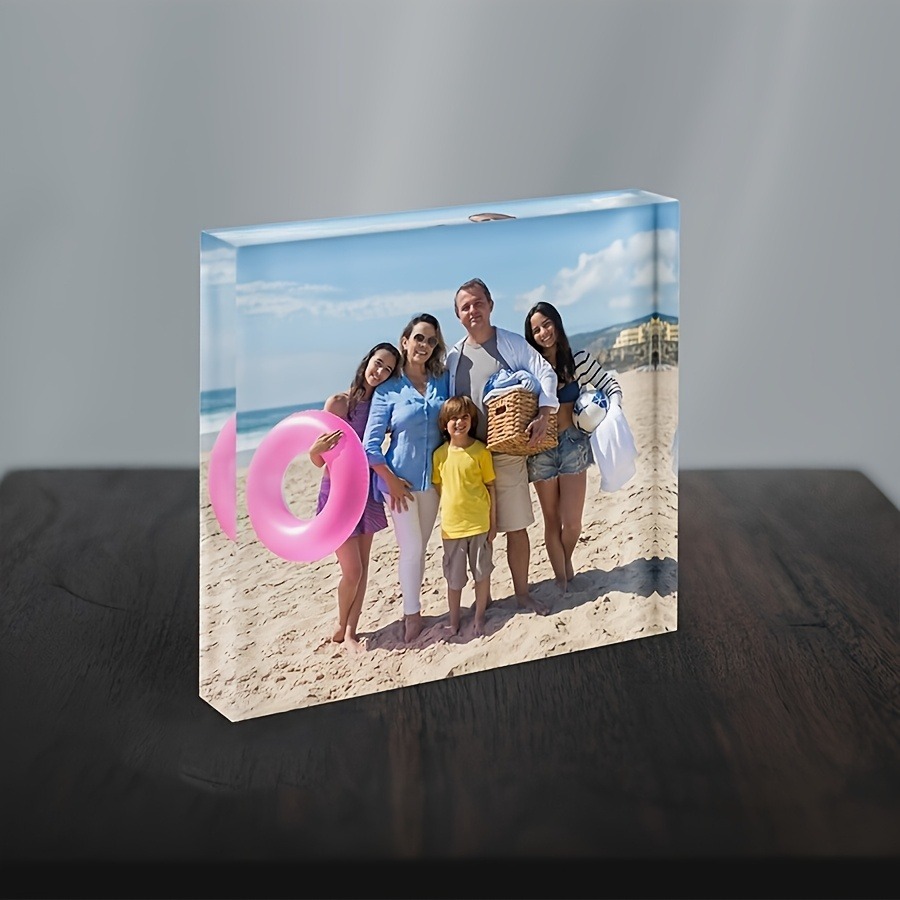 Photo Acrylic Block - 1 Pieza de Regalo Personalizado de