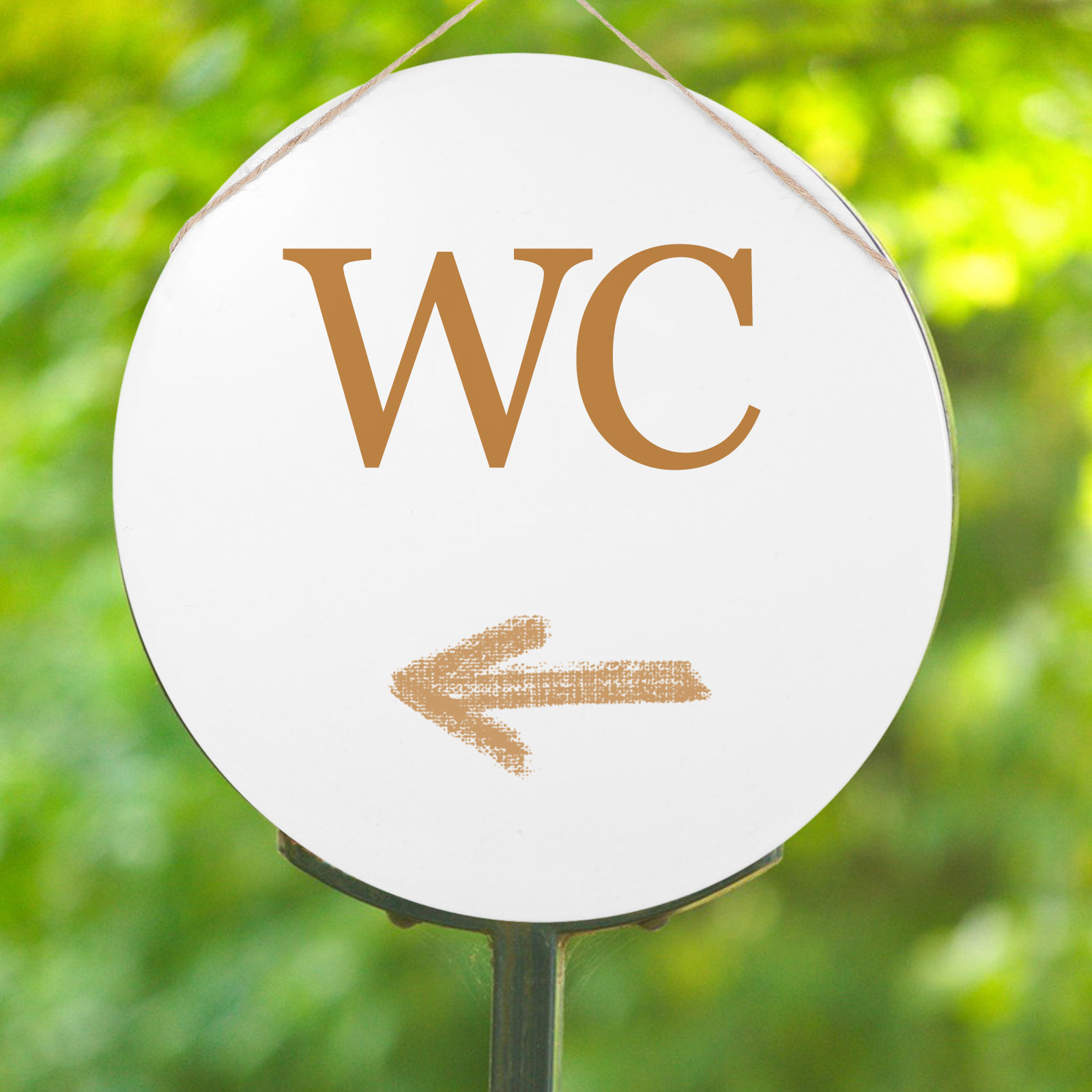 Yard Sign Blank - Letrero Metálico de Hojalata en Blanco