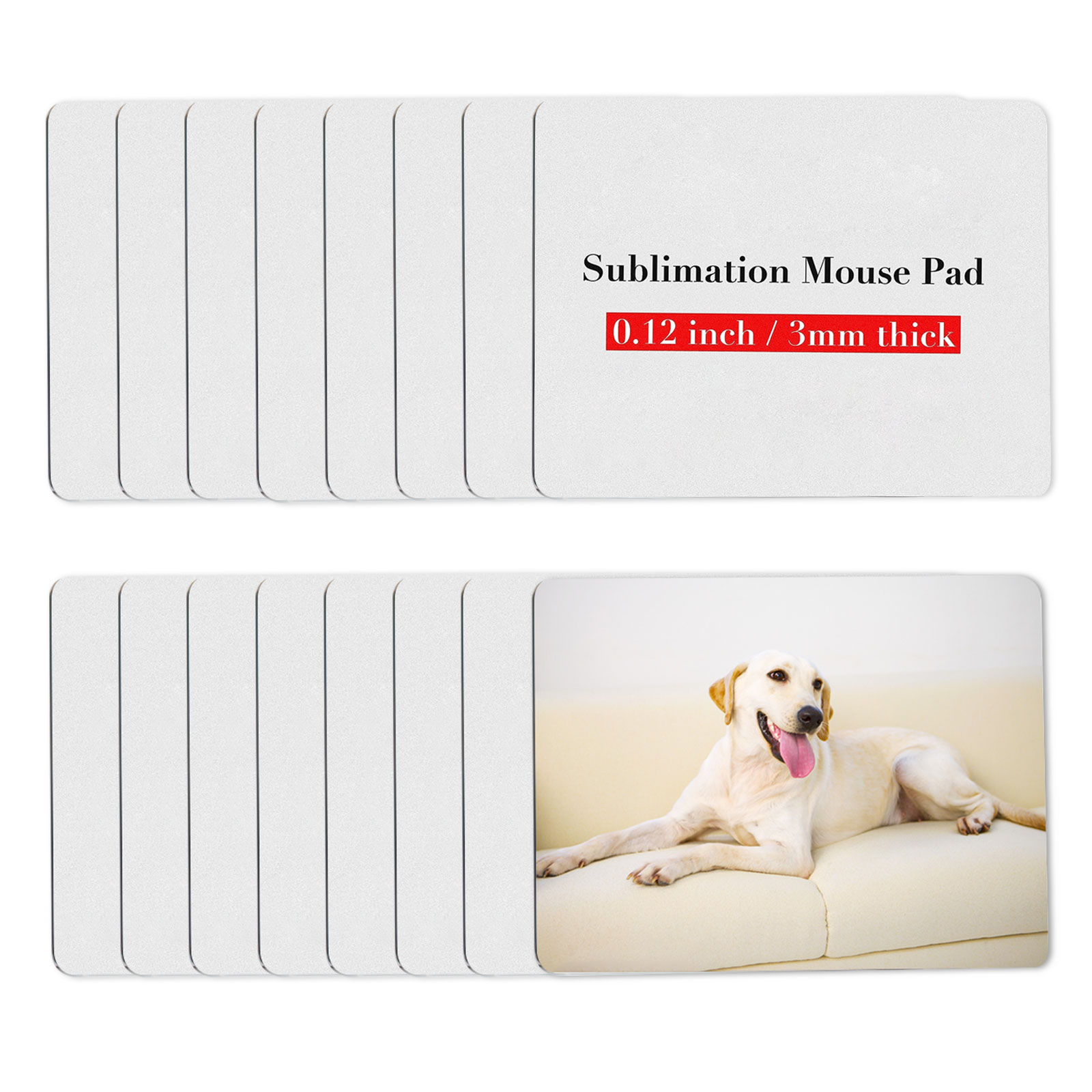 Mouse Pad Blank Sublimation - Alfombrilla de ratón de sublimación, alfombrilla