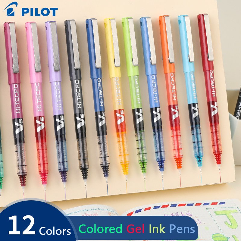 Pilot Pen V5 - Bolígrafo Rollerball de Tinta Líquida Pilot