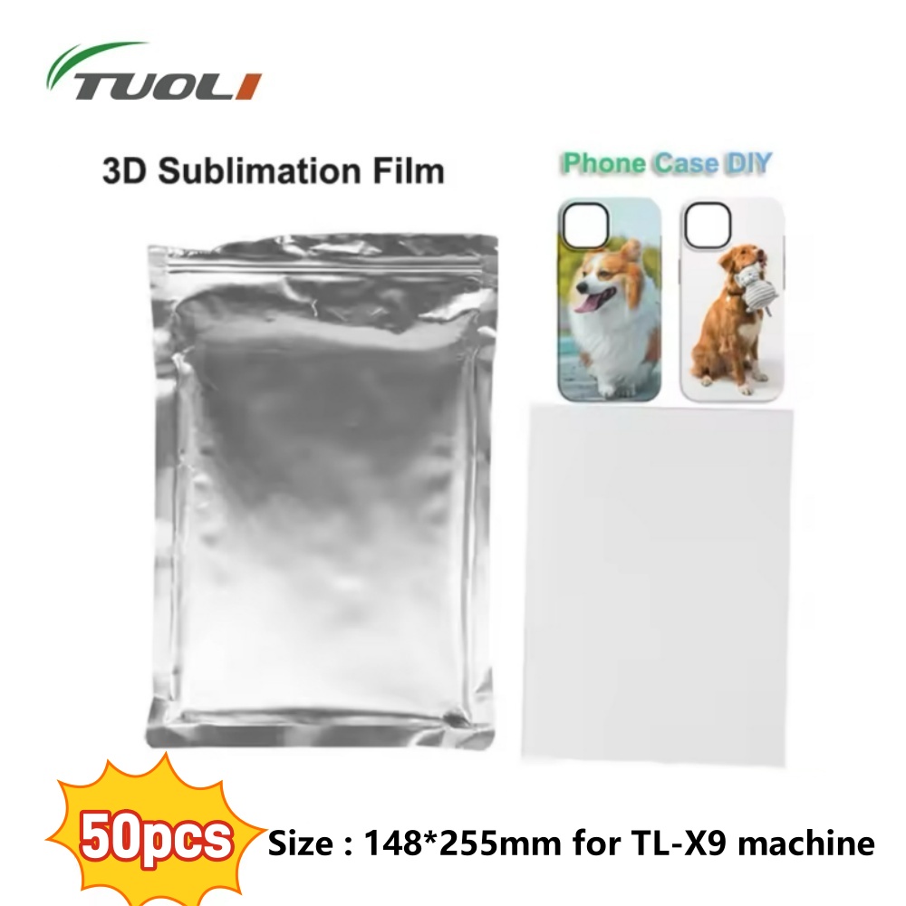 Phone Case Blank Print - TUOLI 50 Uds película de funda