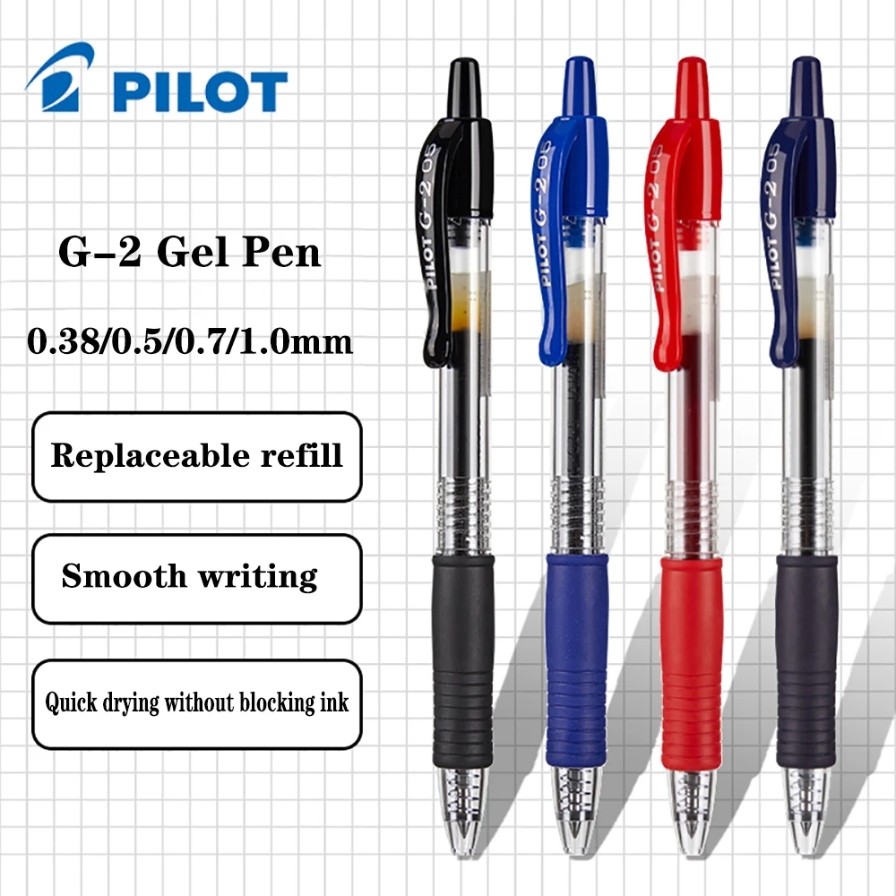 Bolígrafo de Gel japonés PILOT - Pilot Pen G2 reseña y precio