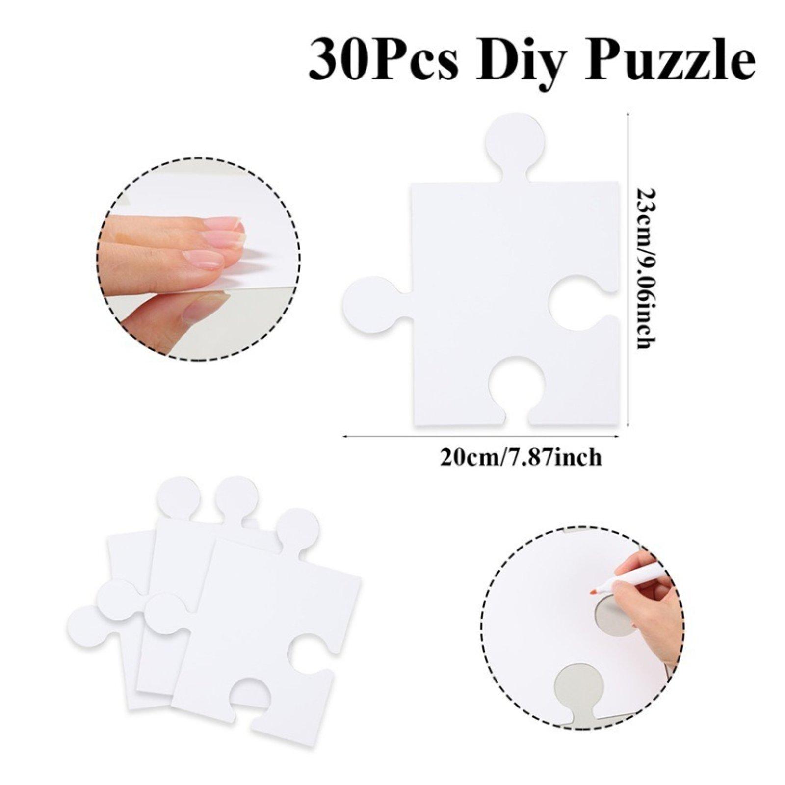 Rompecabezas Blancos de Cartón - Puzzle Blank White reseña y precio
