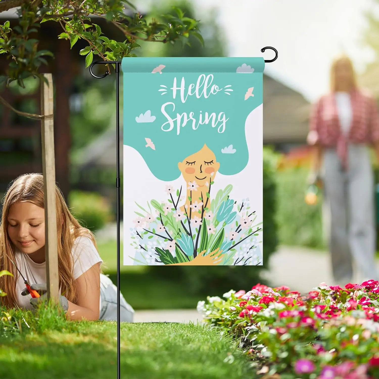 Banderas de jardín en blanco d - Yard Sign Blank reseña y precio