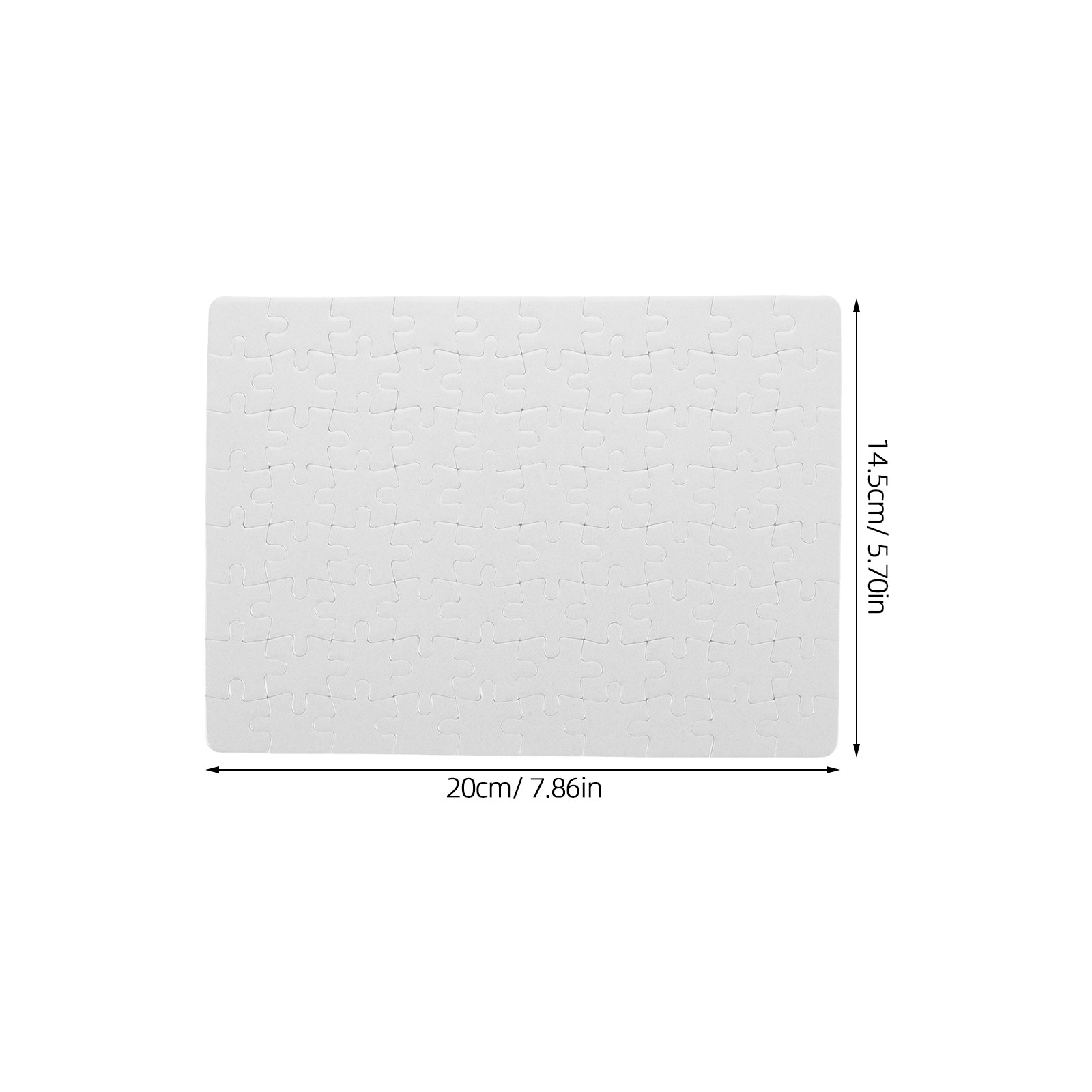 4 Láminas de Rompecabezas Blan - Puzzle Blank White reseña y precio
