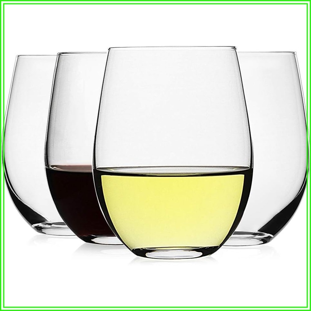 Juego de 4 Copas de Vino sin T - Tumbler 20Oz White reseña y precio