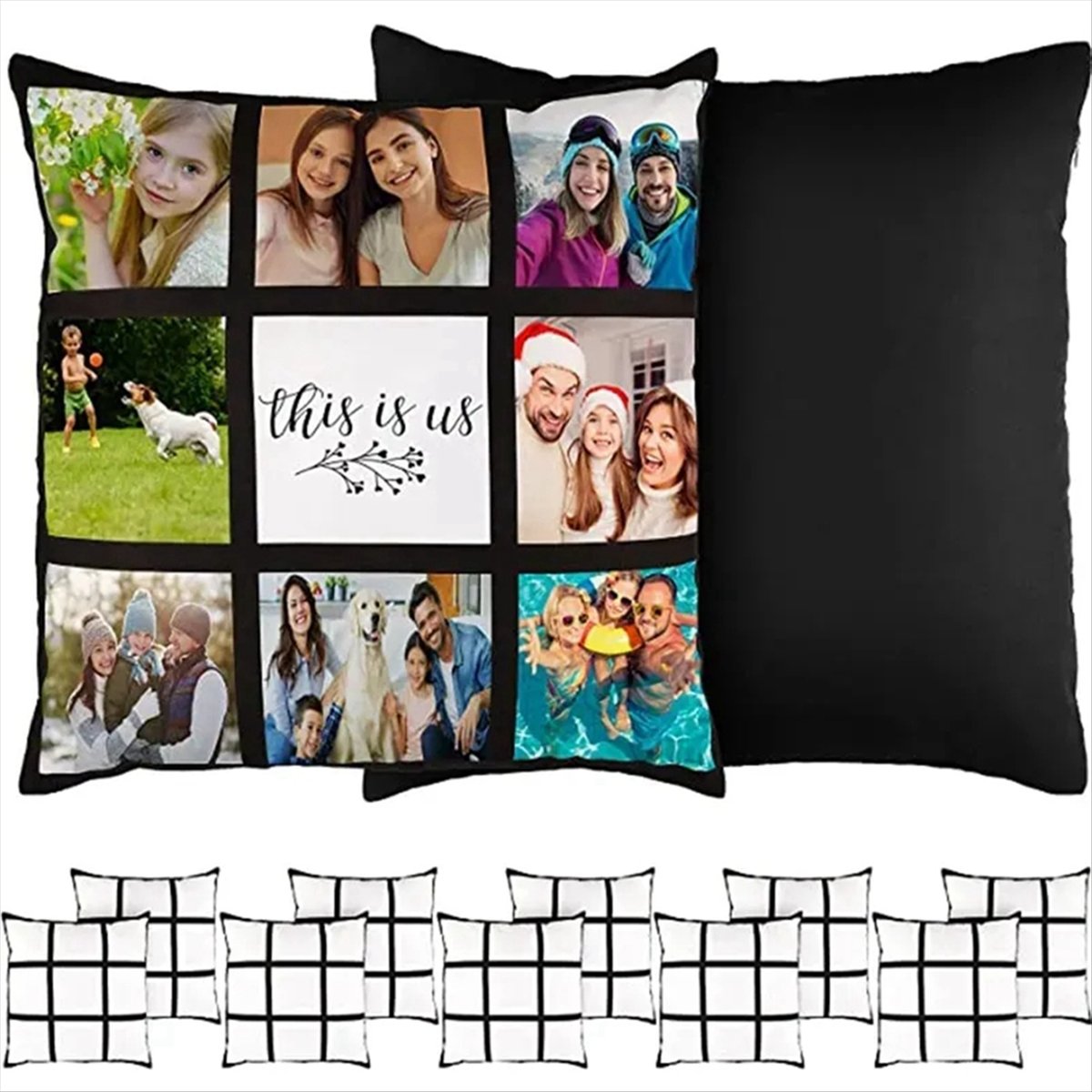 ABNH 6 piezas sublimación pane - Pillow Cover Sublimation reseña y precio