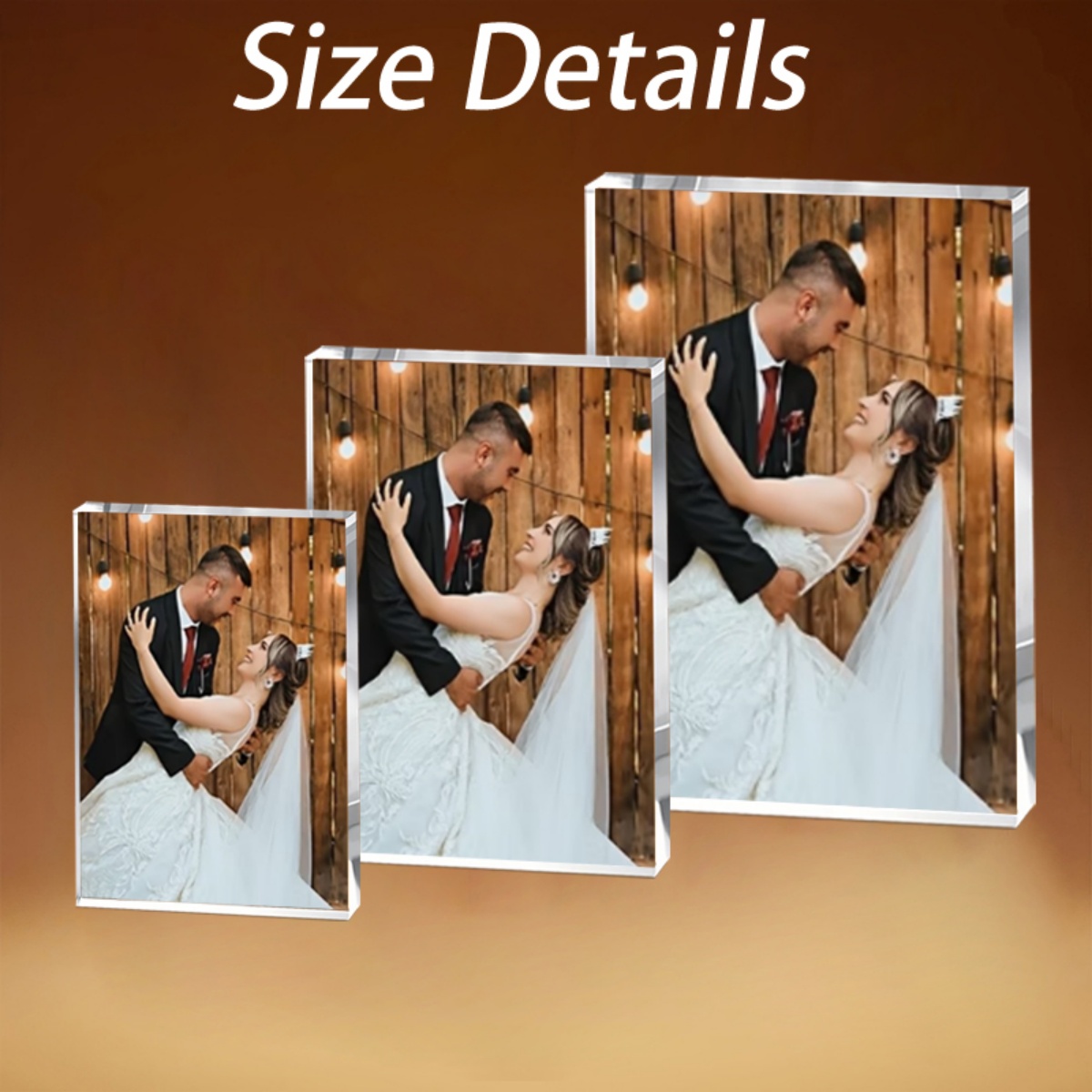 Recuerdo Fotográfico Acrílico  - Photo Acrylic Block reseña y precio