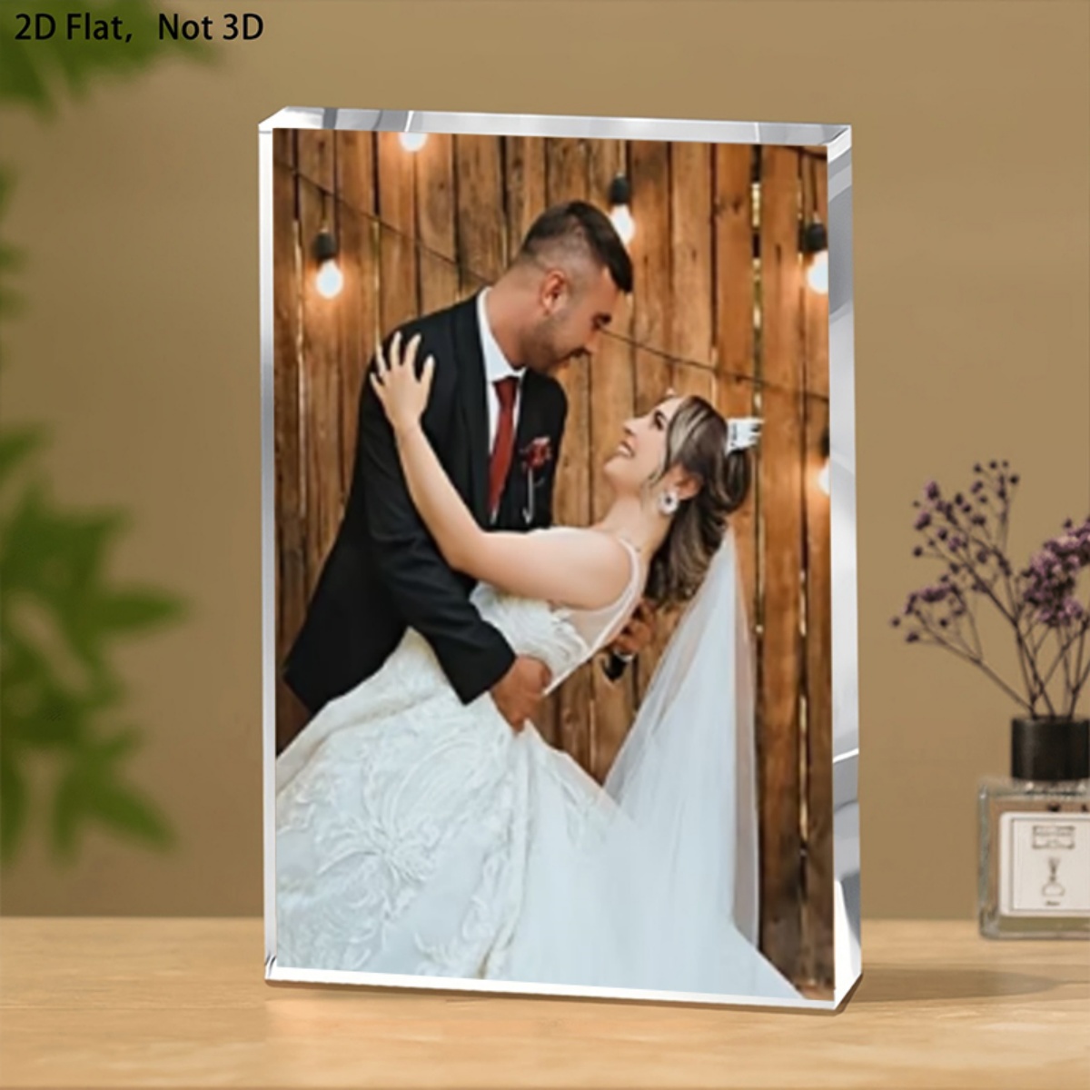 Recuerdo Fotográfico Acrílico  - Photo Acrylic Block reseña y precio