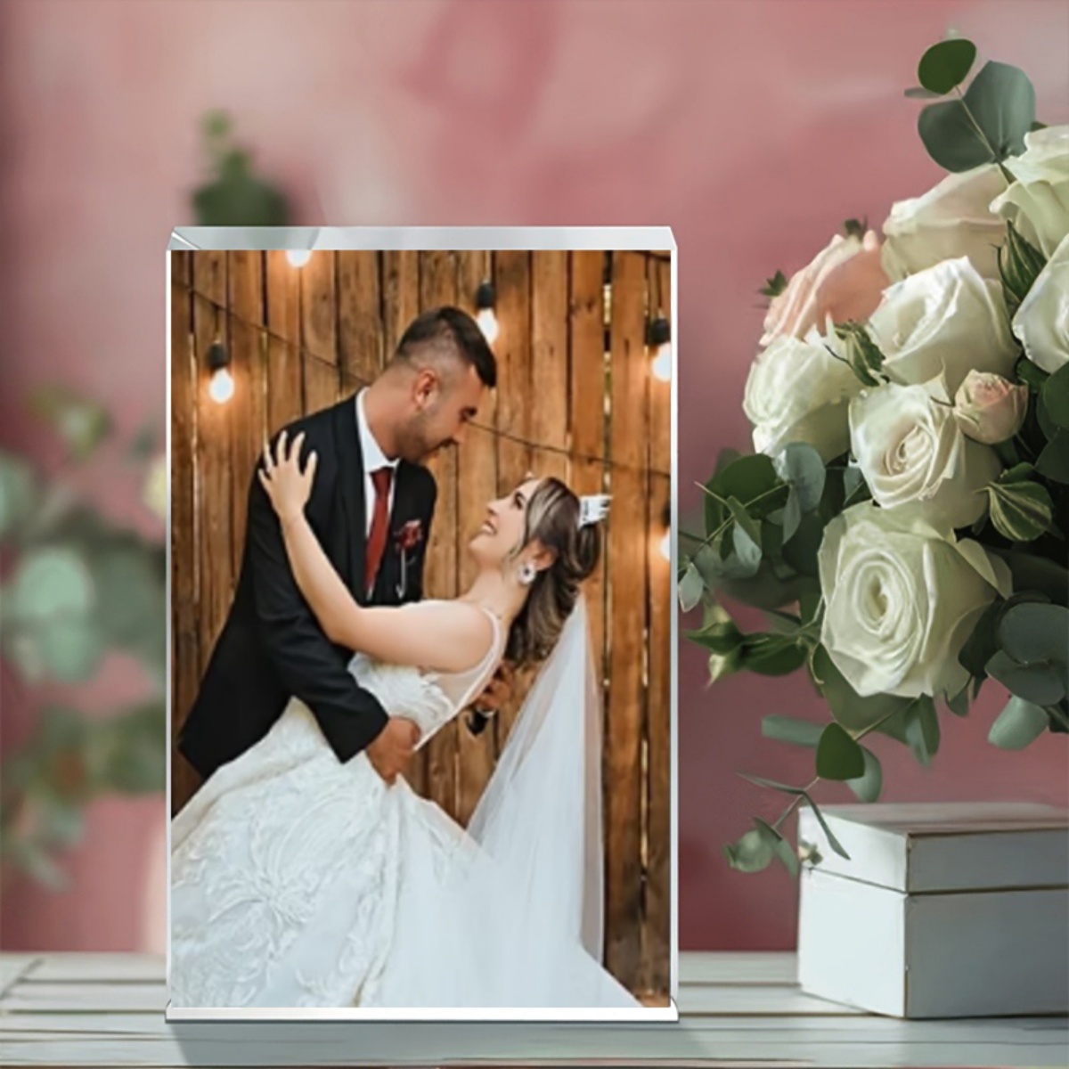 Recuerdo Fotográfico Acrílico  - Photo Acrylic Block reseña y precio