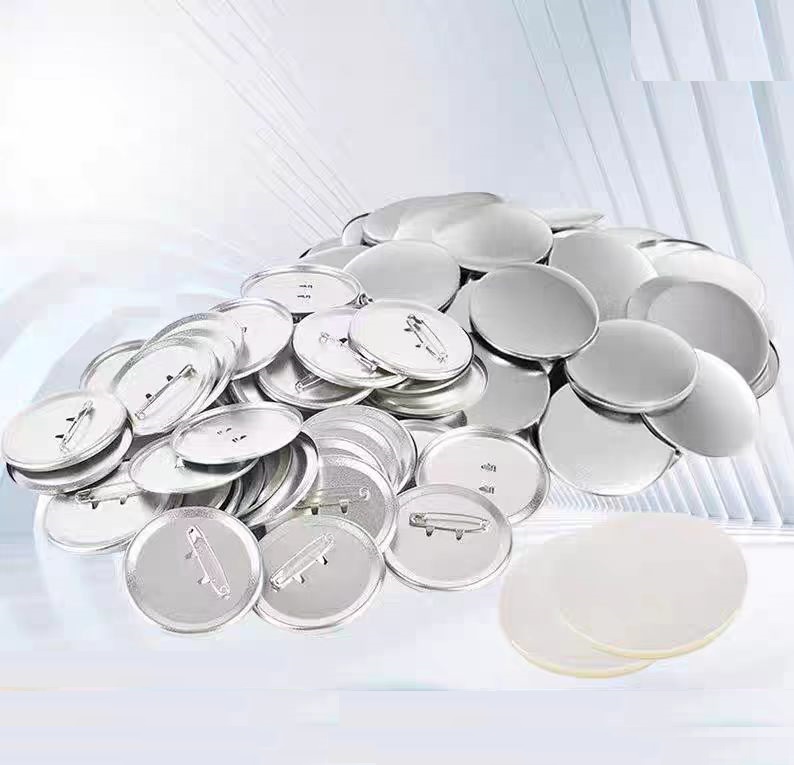 100 unidades de material en br - Button Badge Blank reseña y precio