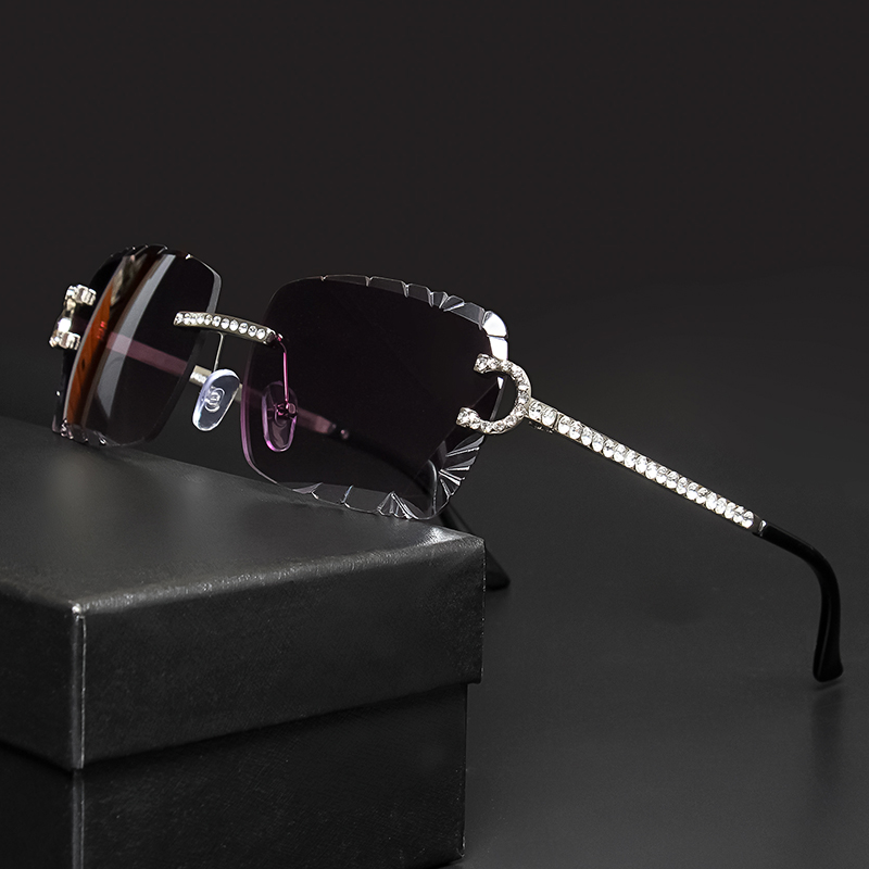 Gafas de Sol Cuadradas Sin Mon - Metal Photo Panel reseña y precio