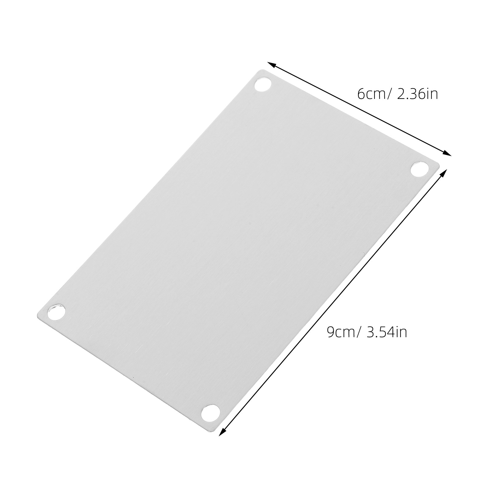 5 Placas de Acero Inoxidable e - Yard Sign Blank reseña y precio
