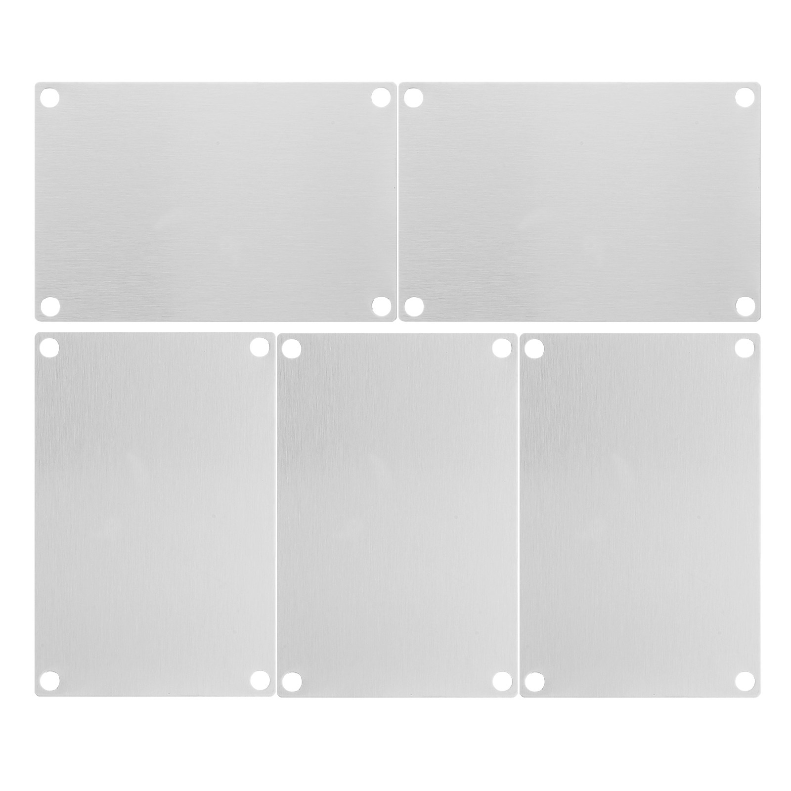 5 Placas de Acero Inoxidable e - Yard Sign Blank reseña y precio