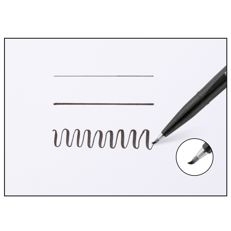 PENTEL-Bolígrafo con pincel tá - Pentel Pen Sign Pen reseña y precio