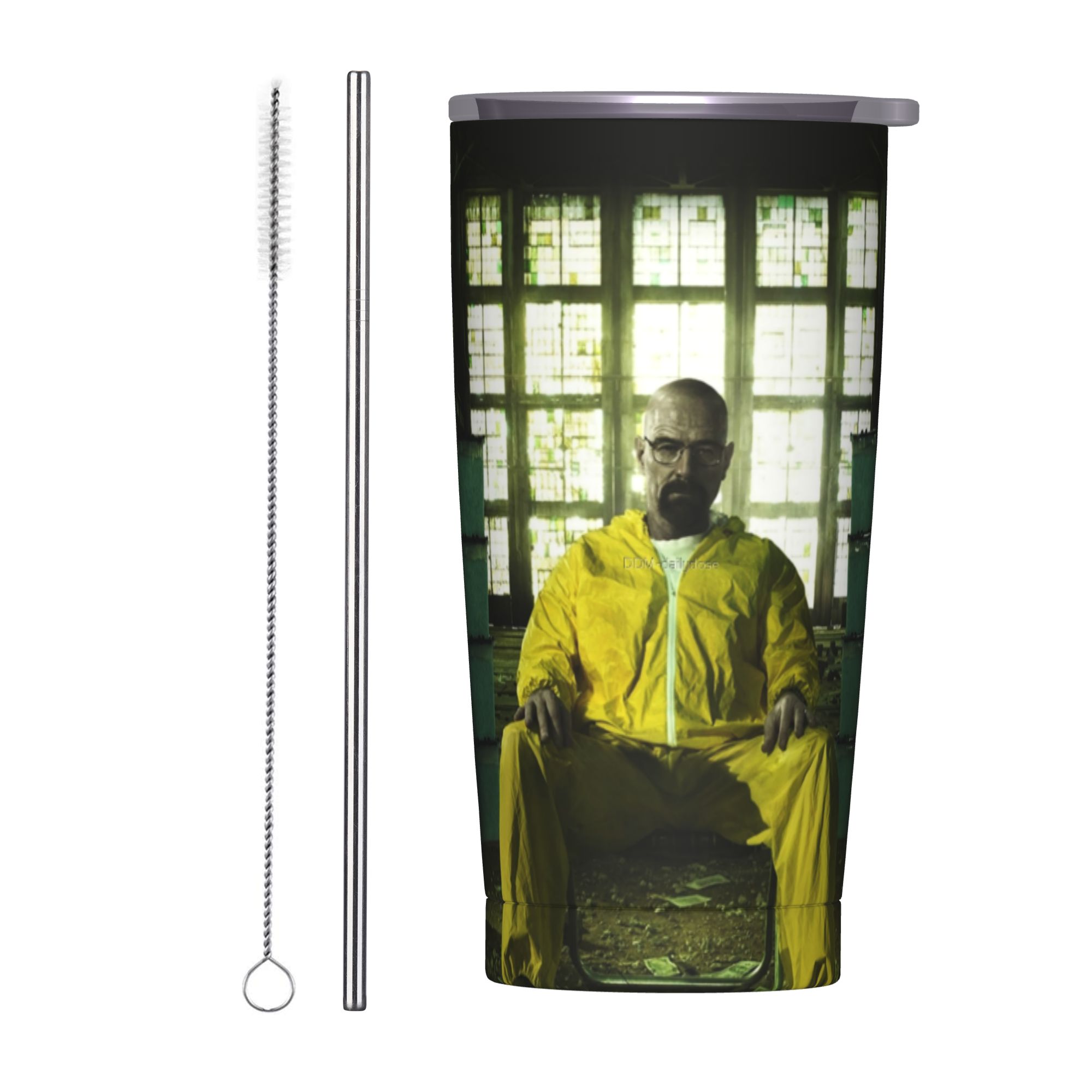 Vaso Térmico Breaking Bad Walt - Tumbler 20Oz White reseña y precio