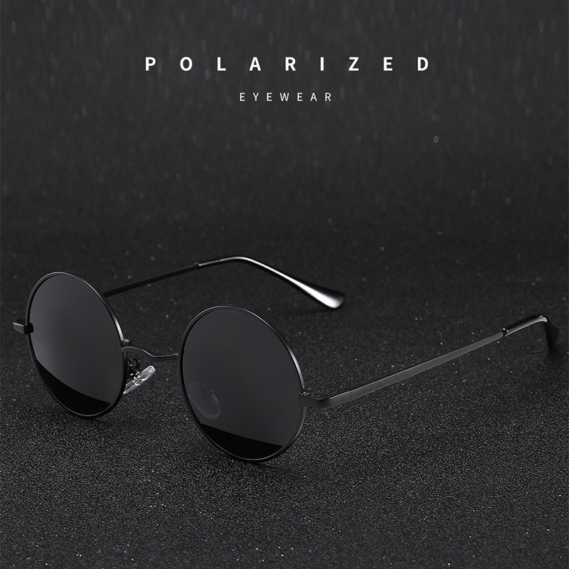 Gafas de Sol Redondas Retro Vi - Metal Photo Panel reseña y precio